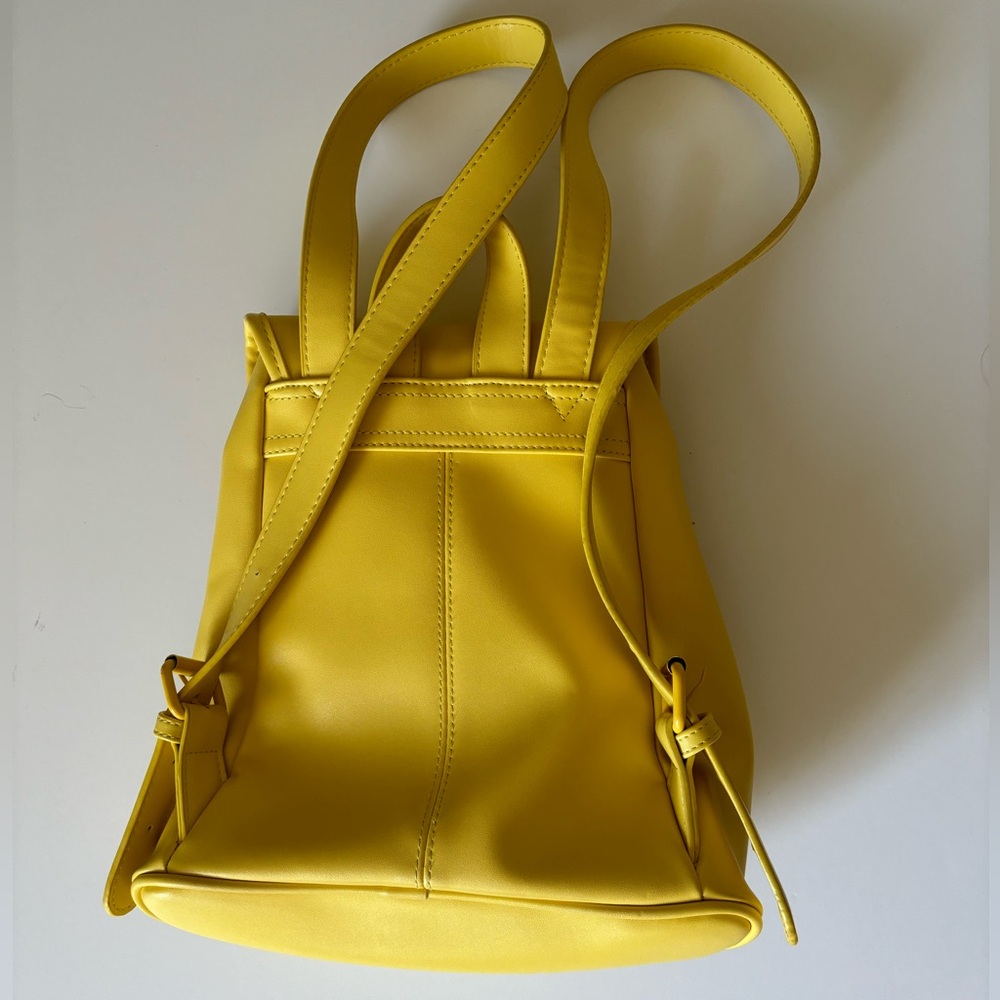Urban Outfitters Mini Pleather Backpack in Yellow - Picture 10 of 12